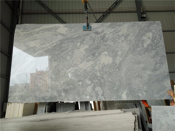 G023 ash grey slabs polished stone