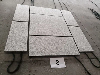 Grau geflammter Granit