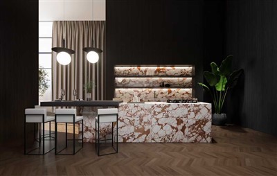 Projektlieferung für Burberry-Marmorfliesen