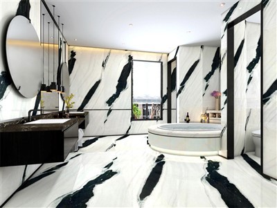 Weiße Marmorfliesen für Innenböden und Wandverkleidungen